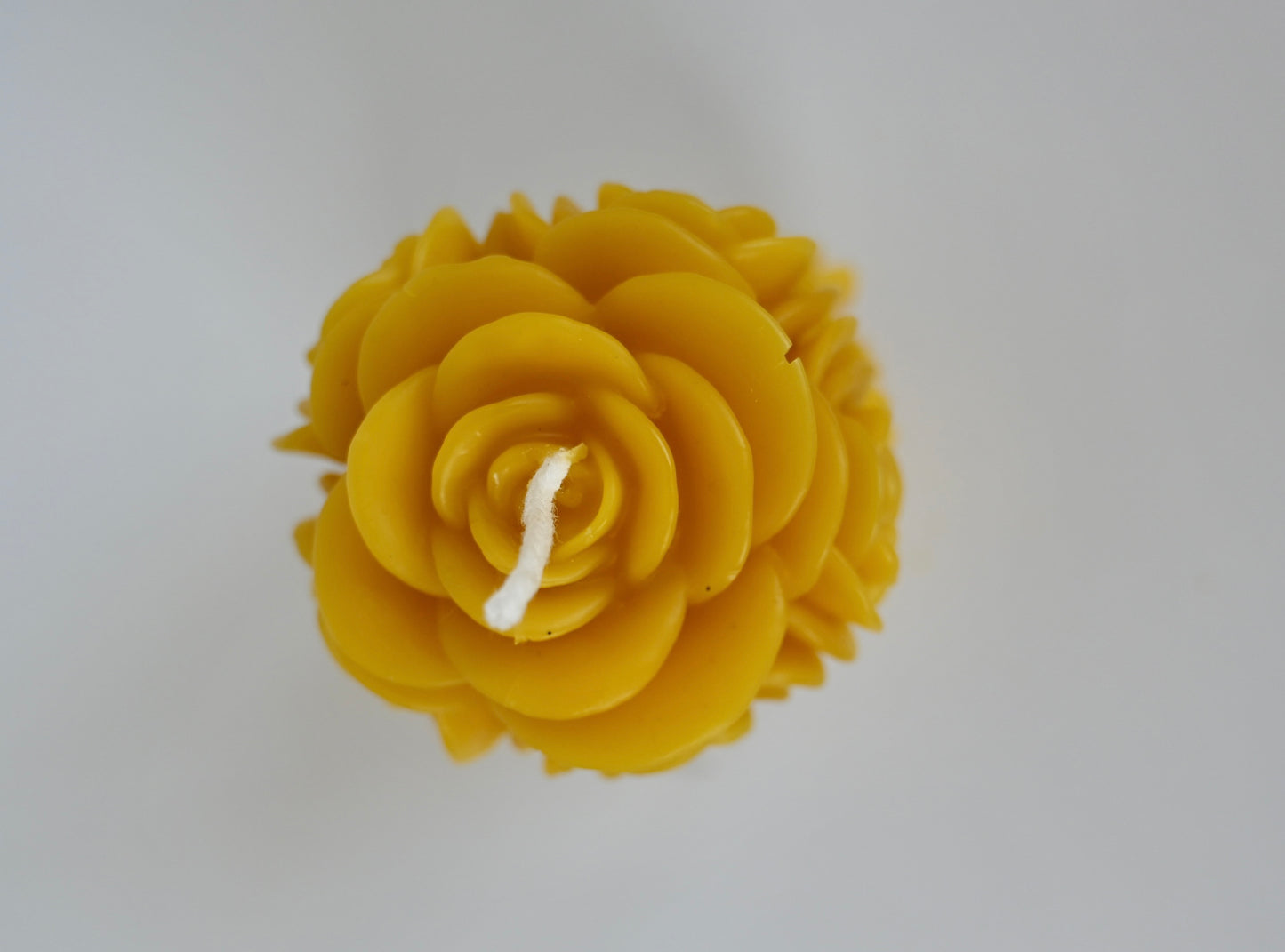 Rose Bunch Beeswax Candle