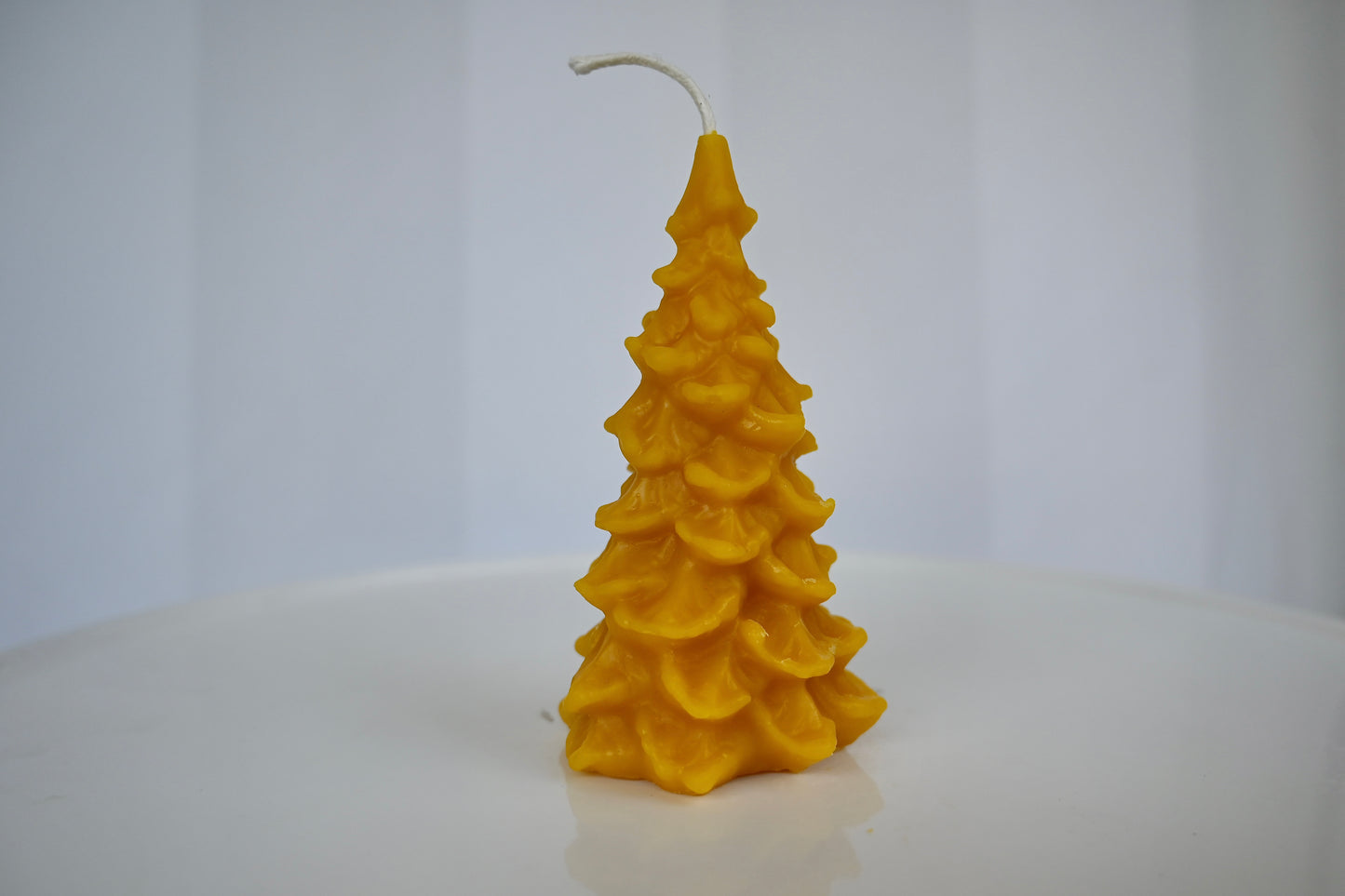 Christmas Tree Beeswax Candle