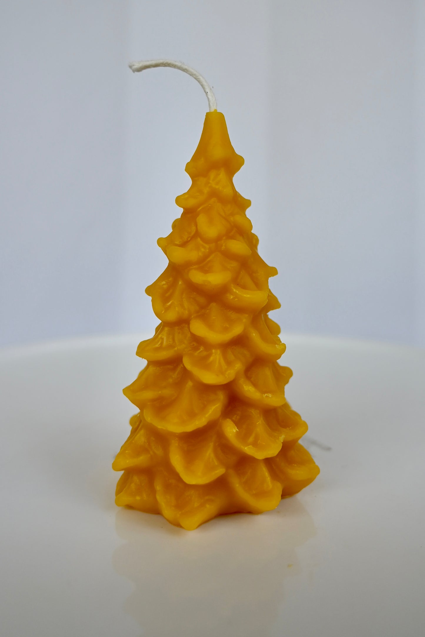 Christmas Tree Beeswax Candle