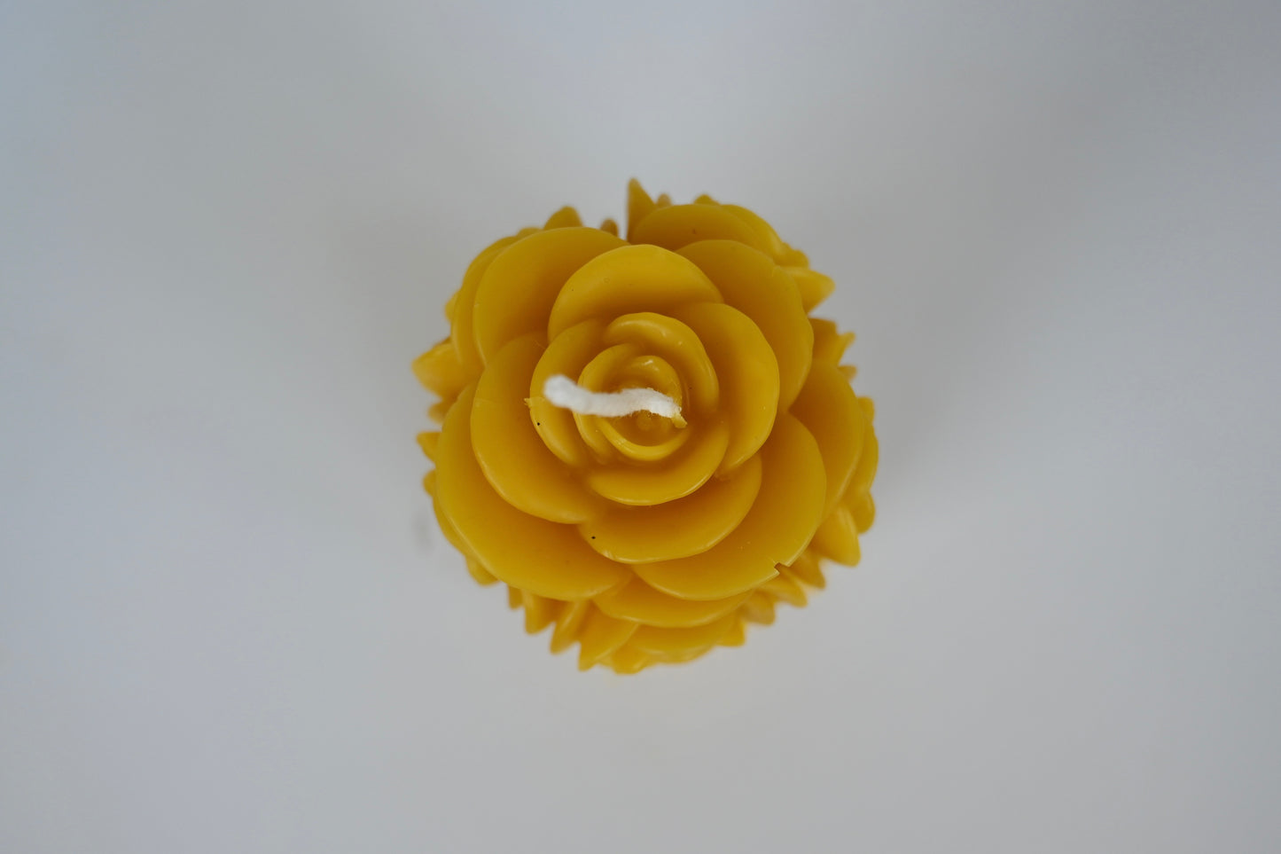 Rose Bunch Beeswax Candle